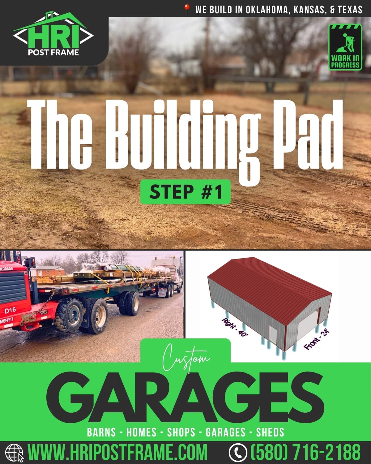 Blackwell 40x24 Garage - Garage in Blackwell, OK